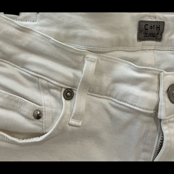 Citizens Of Humanity rocket crop high rise white jean size 27 - Picture 4 of 6